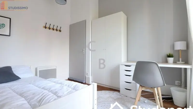 Studio meublé 9m² Nancy 54000 - Calme - Photo 5