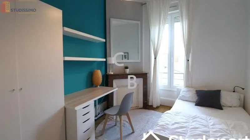 Studio meublé 9m² Nancy 54000 - Calme - Photo 6