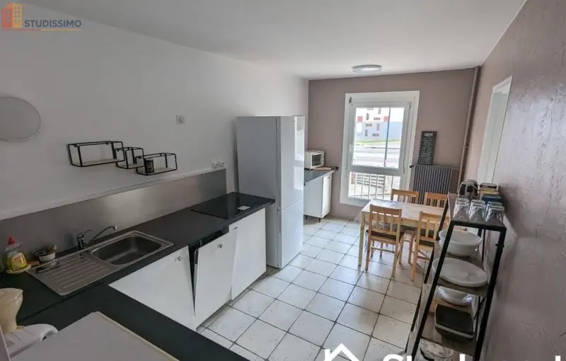Studio meublé 11m² Vandoeuvre-lès-Nancy - Meublé, 1er étage - Photo 6