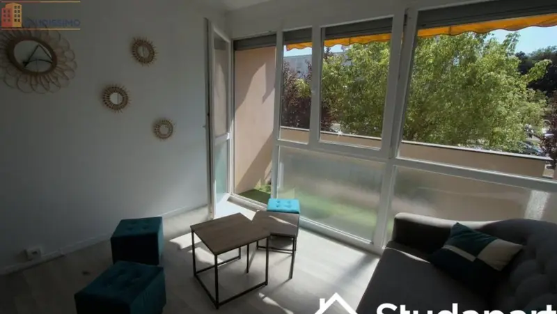 Studio meublé 10m² Vandoeuvre-lès-Nancy - Meublé, DPE A - Photo 1