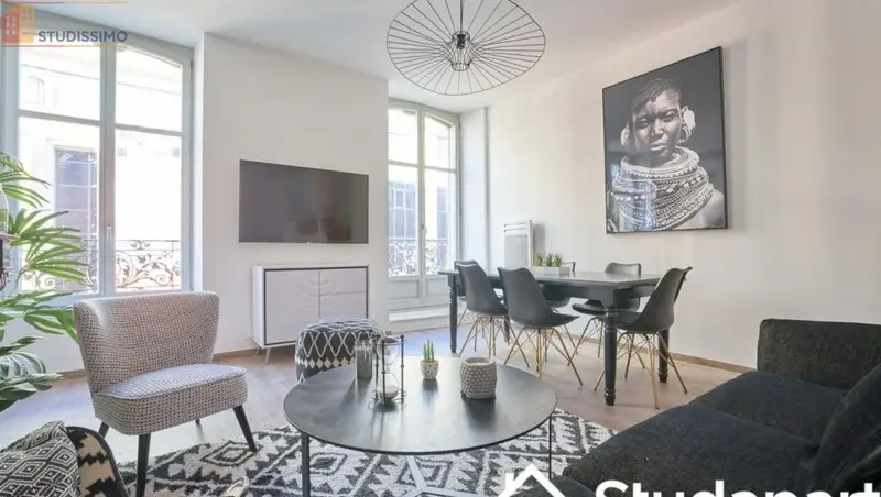 Studio meublé 14m² Nancy 54000 - Meublé, DPE A - Photo 4
