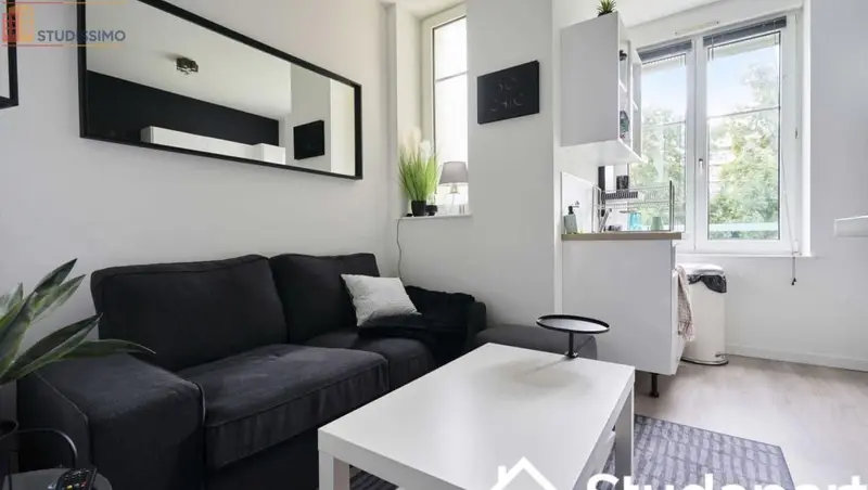Studio meublé 11m² Nancy - Meublé, DPE A - Photo 3