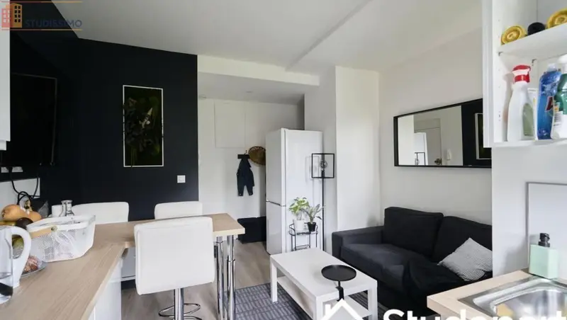 Studio meublé 11m² Nancy - Meublé, DPE A - Photo 1