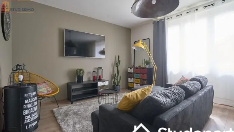 Studio 11m² Nancy 54000 - Meublé, DPE A - Photo 1
