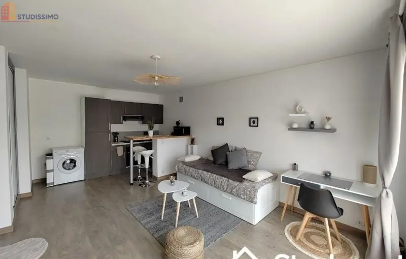 Studio meublé 29m² Nancy centre - Meublé, 1er étage - Photo 8
