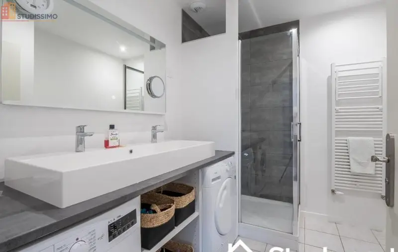Studio meublé 11m² Vandoeuvre-lès-Nancy - Meublé, 4e étage - Photo 8