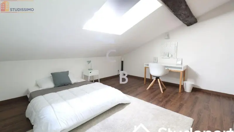 Studio meublé 20m² Nancy 54000 - Meublé, DPE D - Photo 8
