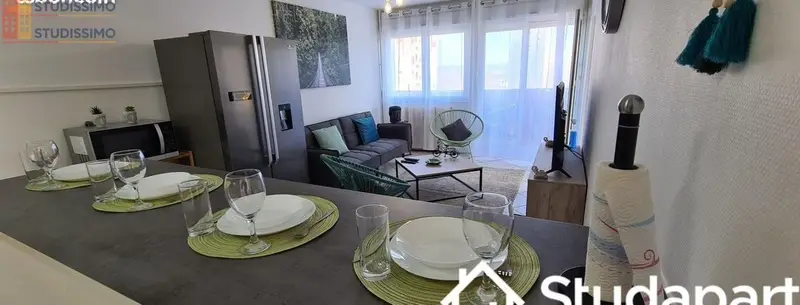 Studio meublé 10m² Vandoeuvre-lès-Nancy - 6e étage, lumineux - Photo 9