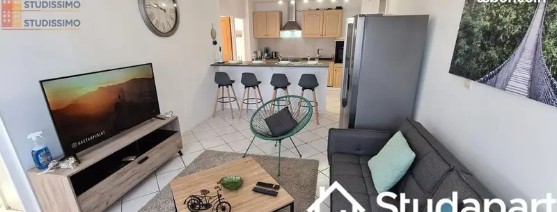 Studio meublé 10m² Vandoeuvre-lès-Nancy - 6e étage, lumineux - Photo 5