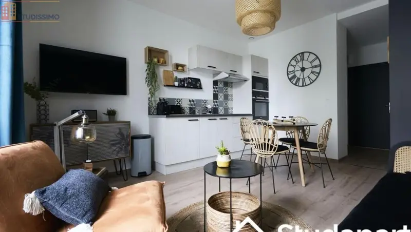 Studio 10m² Nancy 54000 - Meublé, DPE A - Photo 5