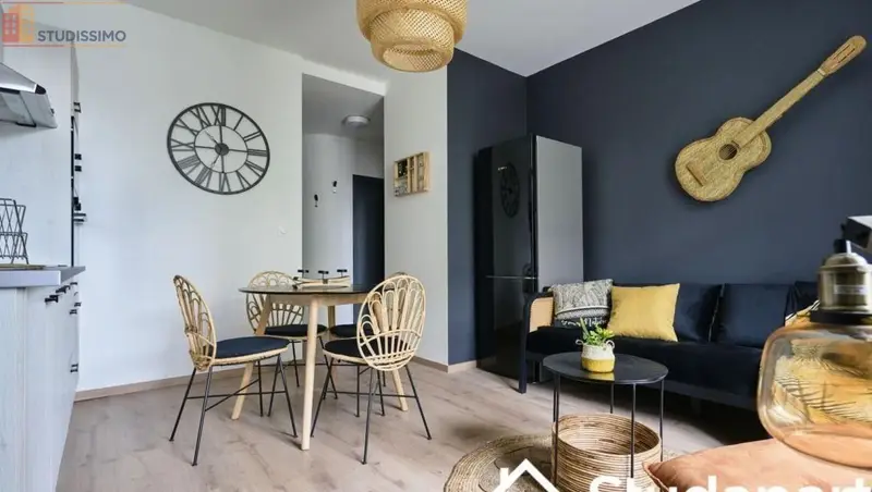 Studio 10m² Nancy 54000 - Meublé, DPE A - Photo 3