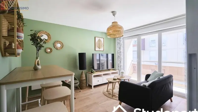 Studio meublé 11m² Nancy 54000 - Meublé, DPE A - Photo 5