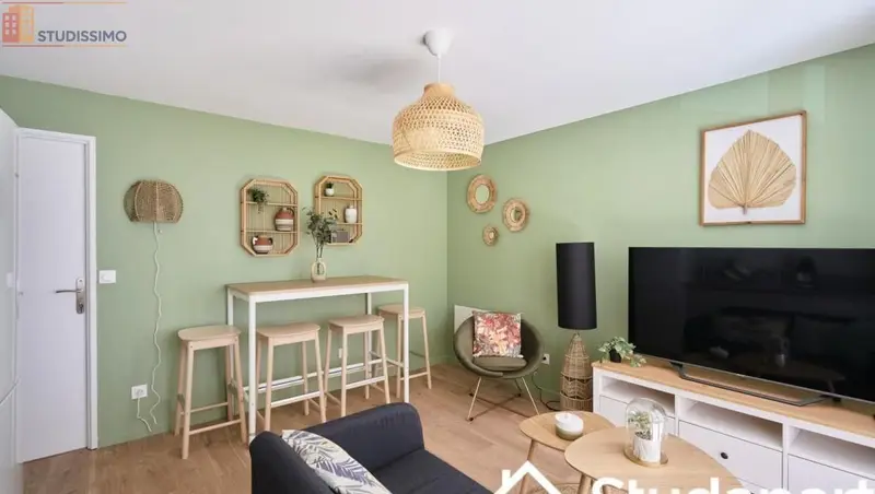 Studio meublé 11m² Nancy 54000 - Meublé, DPE A - Photo 3