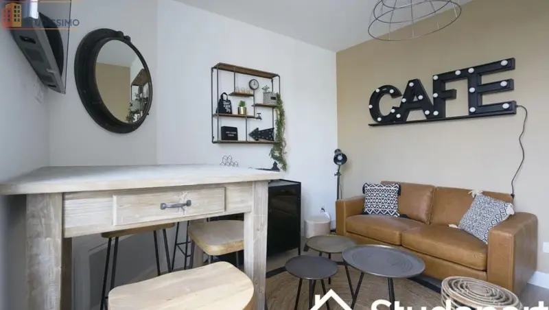 Studio meublé 11m² Nancy 54000 - Meublé, chauffage collectif - Photo 2