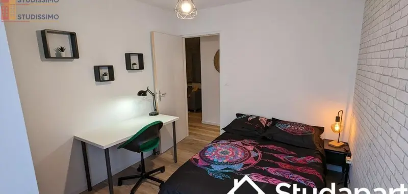 Studio meublé 10m² Nancy 54000 - Chauffage C, lumineux - Photo 3
