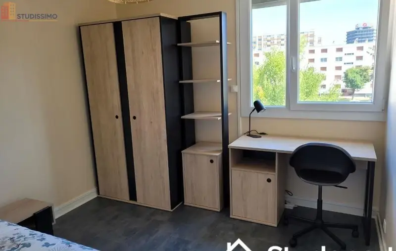 Studio meublé 9m² Vandoeuvre-lès-Nancy - Meublé, 2e étage - Photo 3
