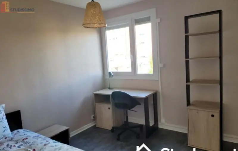 Studio meublé 9m² Vandoeuvre-lès-Nancy - Meublé, 2e étage - Photo 1
