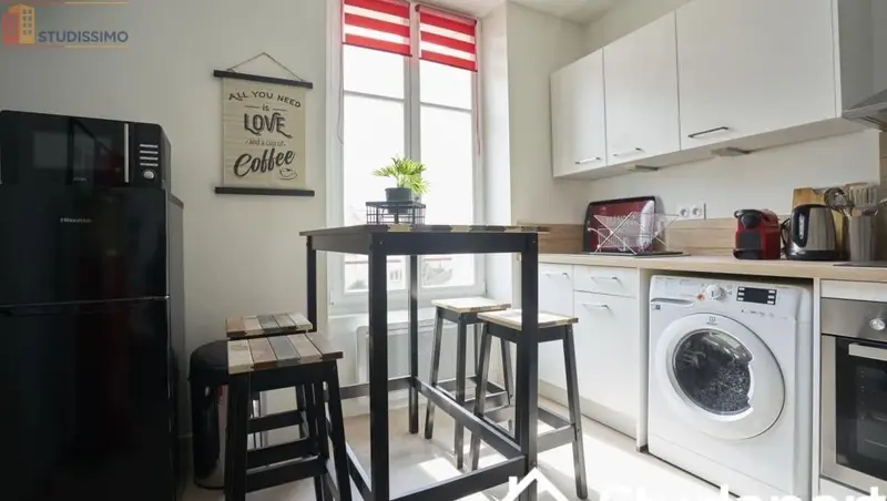 Studio meublé 11m² Nancy 54000 - Meublé, DPE A - Photo 4