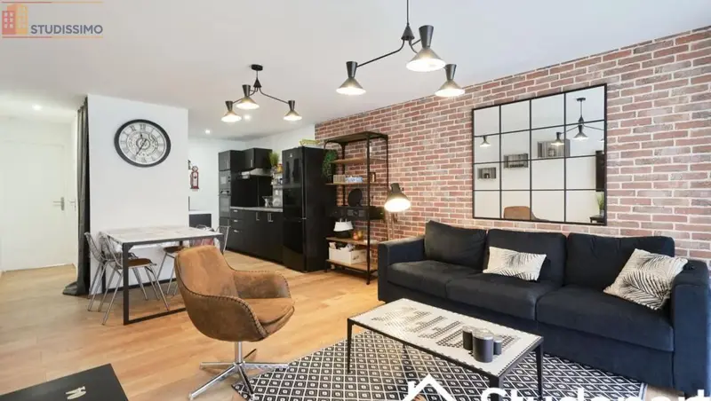 Studio meublé 12m² Nancy 54000 - Meublé, DPE A - Photo 6