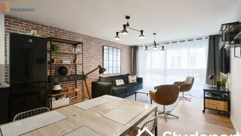 Studio meublé 12m² Nancy 54000 - Meublé, DPE A - Photo 3