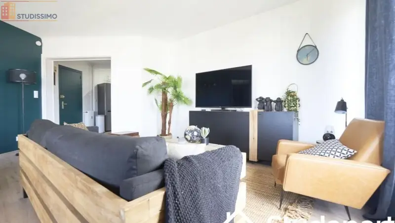 Studio meublé 13m² Nancy 54000 - Calme, DPE A - Photo 4