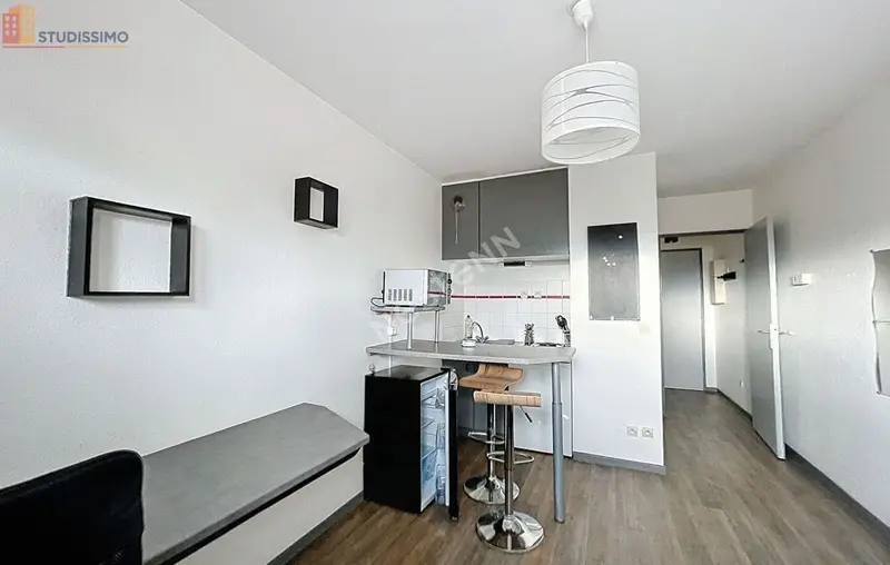 Studio meublé 19m² Nancy 54000 - Lumineux, 4e étage - Photo 2