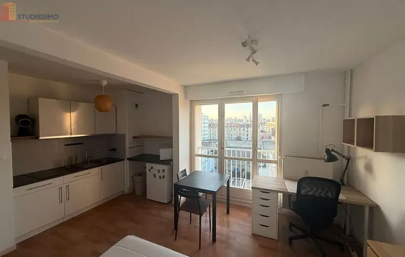 Studio meublé 24m² Nancy 54000 - Lumineux - Photo 5