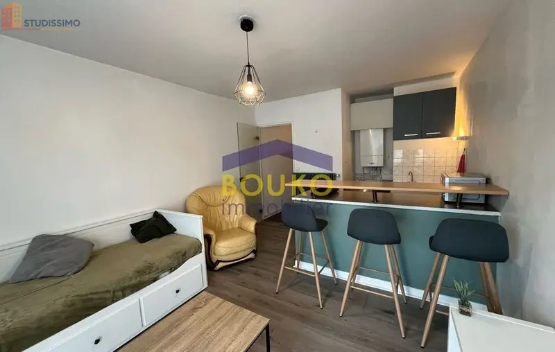 Studio meublé 26m² Villers-lès-Nancy - Meublé, DPE D - Photo 11