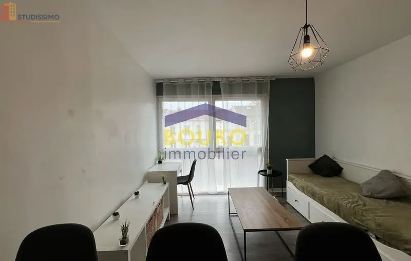 Studio meublé 26m² Villers-lès-Nancy - Meublé, DPE D - Photo 6