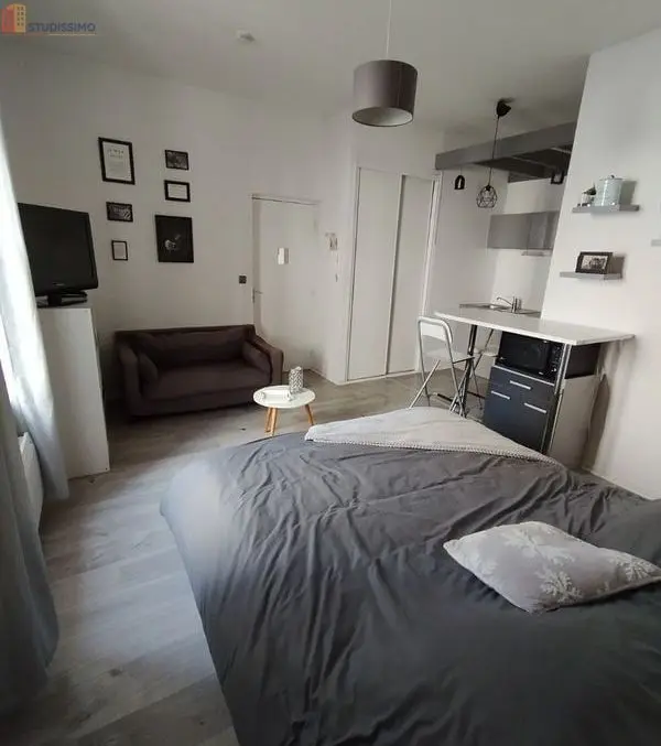 Studio meublé 28m² Nancy 54000 - Proche Artem, pôle thermal - Photo 5