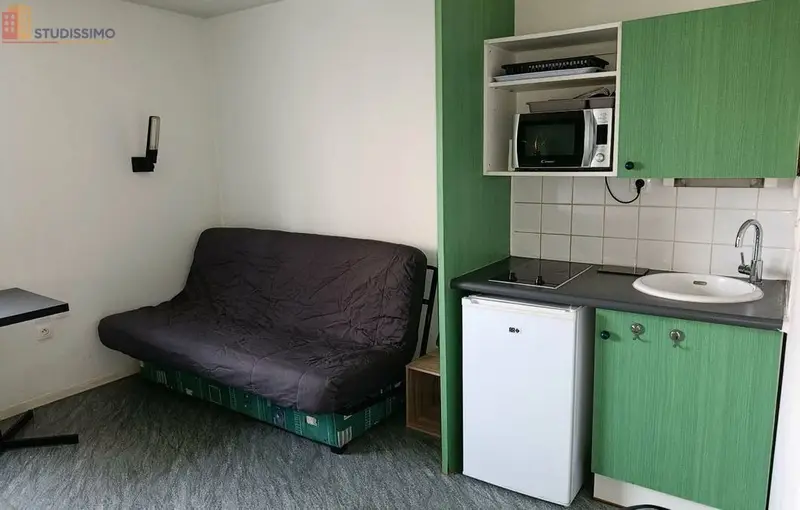 Studio meublé 17m² Vandoeuvre-lès-Nancy - Meublé, 4e étage - Photo 3