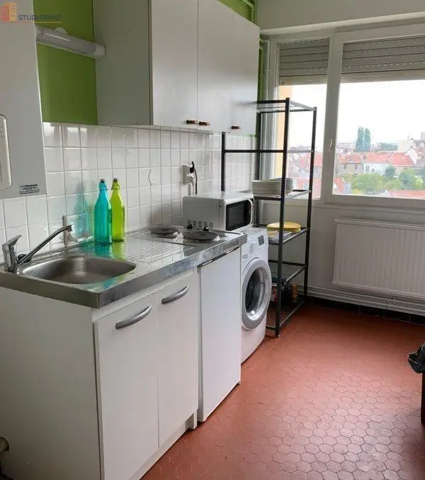 Studio meublé 29m² Laxou - Meublé, 6e étage - Photo 1
