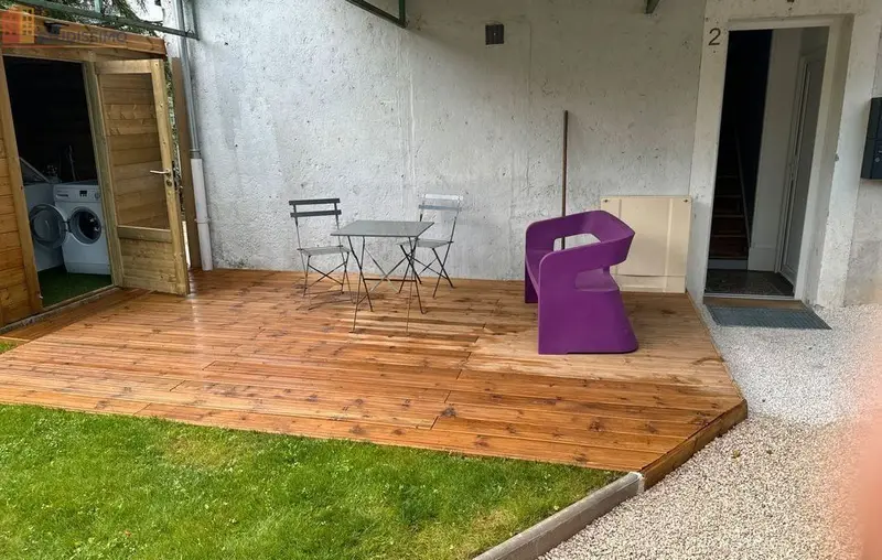 Studio meublé 18m² Vandoeuvre-lès-Nancy - Terrasse, jardin communal - Photo 3