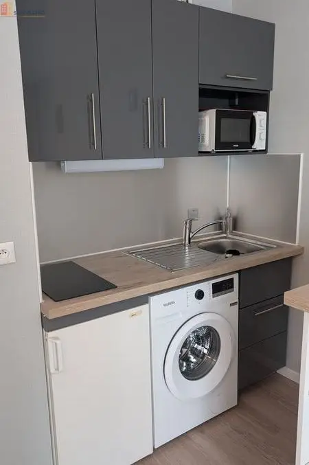 Studio meublé 23m² Vandoeuvre-lès-Nancy - Parking couvert, cave - Photo 13