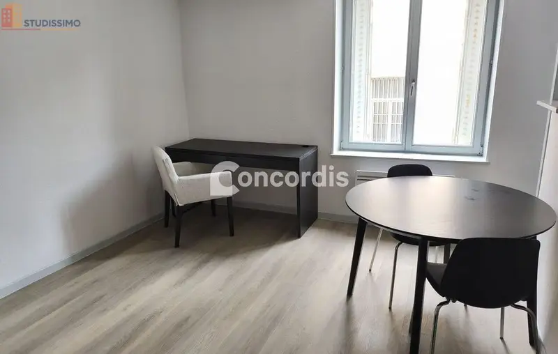 Studio meublé 21m² Nancy 54000 - Meublé, DPE D - Photo 1