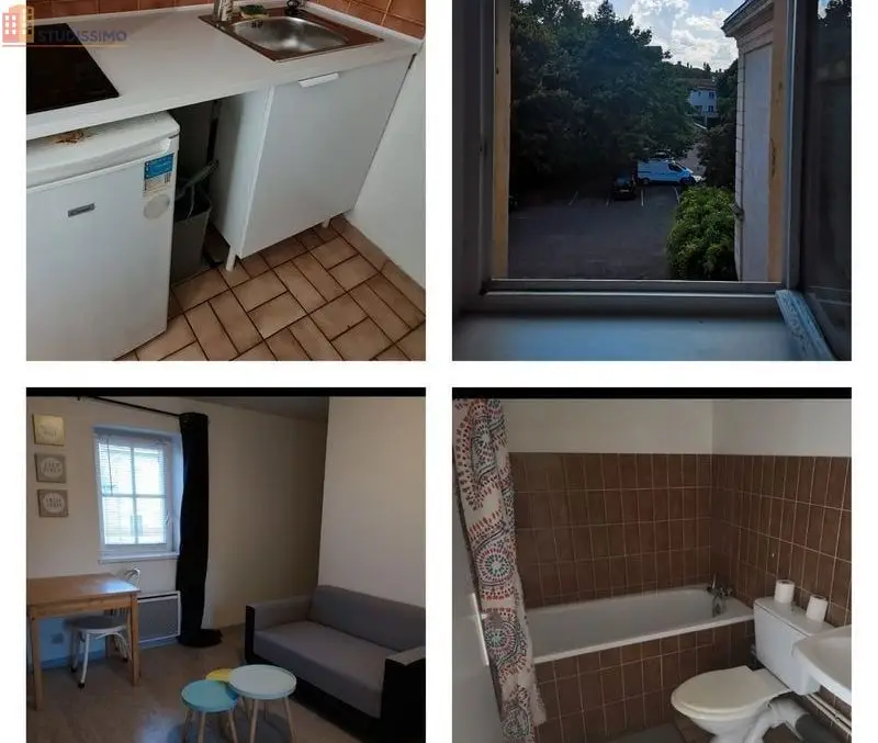 Studio meublé 24m² Nancy 54000 - Proche hôpital central - Photo 2