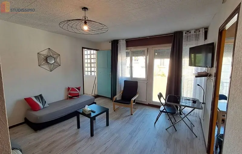 Studio meublé 30m² Vandœuvre-lès-Nancy - Meublé, DPE B - Photo 1