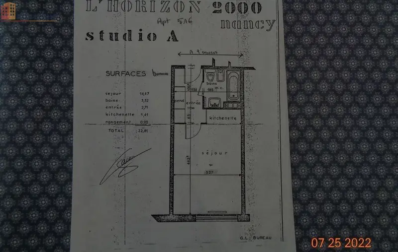 Studio 23m² Nancy 54000 - Photo 2