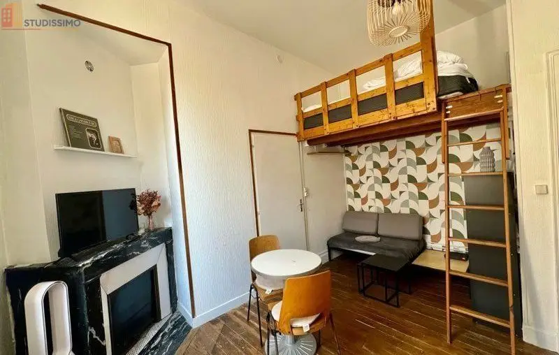 Studio meublé 20m² Nancy centre - Meublé, 2e étage - Photo 4