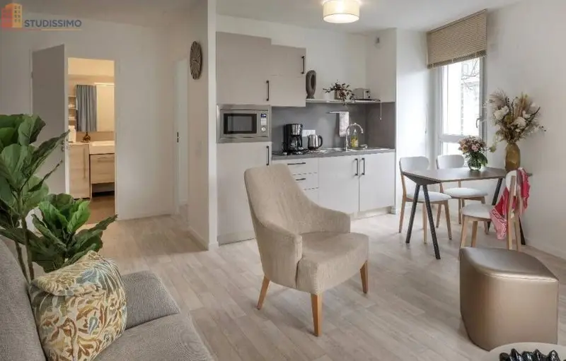 Studio meublé 30m² Nancy - Meublé, 1 pièce - Photo 8