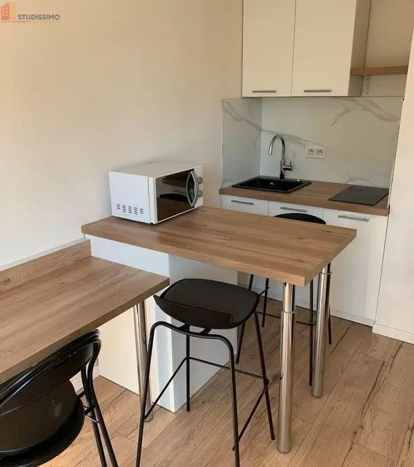Studio meublé 19m² Nancy 54000 - Rénové, meublé - Photo 5