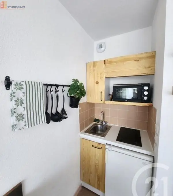 Studio meublé 17m² Lorient - Meublé, DPE D - Photo 10