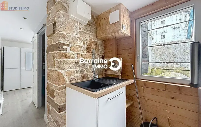 Studio meublé 28m² Lorient - Meublé, DPE C - Photo 11