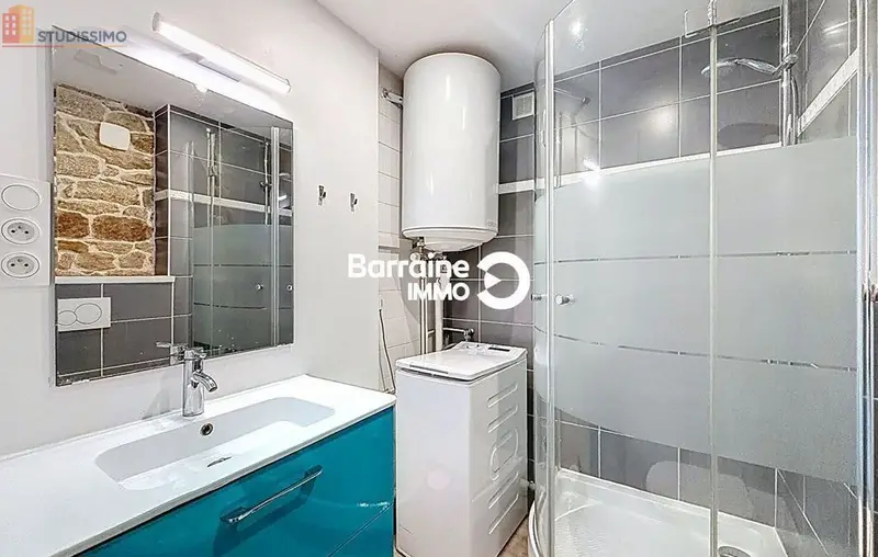 Studio meublé 28m² Lorient - Meublé, DPE C - Photo 3