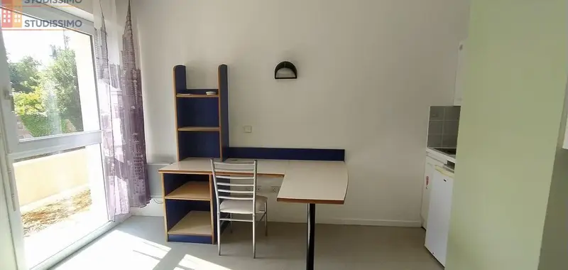 Studio meublé 18m² Lorient - Meublé, DPE D - Photo 1