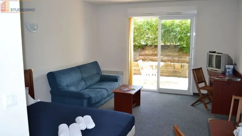 Studio meublé 28m² Vannes Ouest - Balcon, lumineux - Photo 3