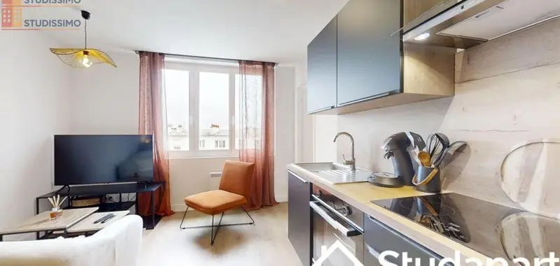 Studio meublé 10m² Lorient - Meublé, DPE A - Photo 4