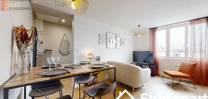 Studio meublé 10m² Lorient - Meublé, DPE A - Photo 2