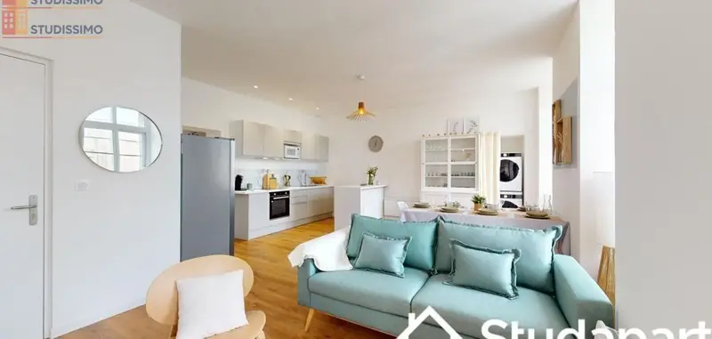 Studio meublé 10m² Lorient 56100 - Meublé, DPE A - Photo 4