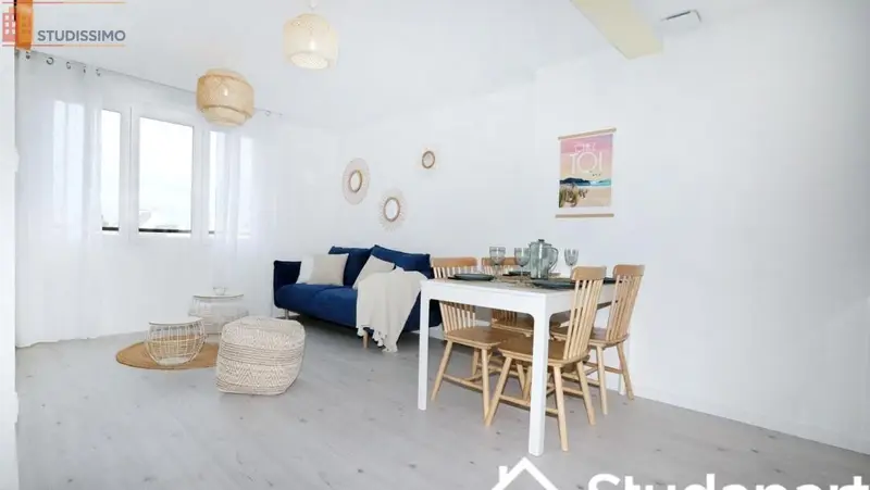 Studio meublé 15m² Lorient - Lumineux, DPE A - Photo 3